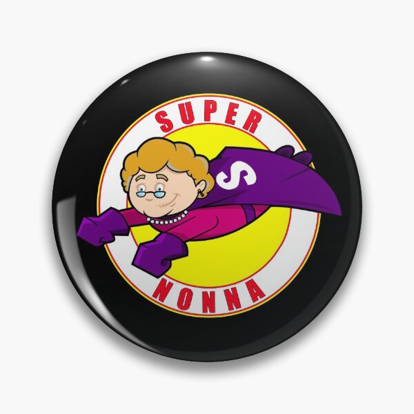 Item preview, Super nonna, la nonna volante designed and sold by Camelot71.