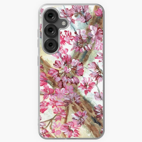 Item preview, Apple blossom pink and white flower design #redbubble #flowerdesign designed and sold by Smalltownart.