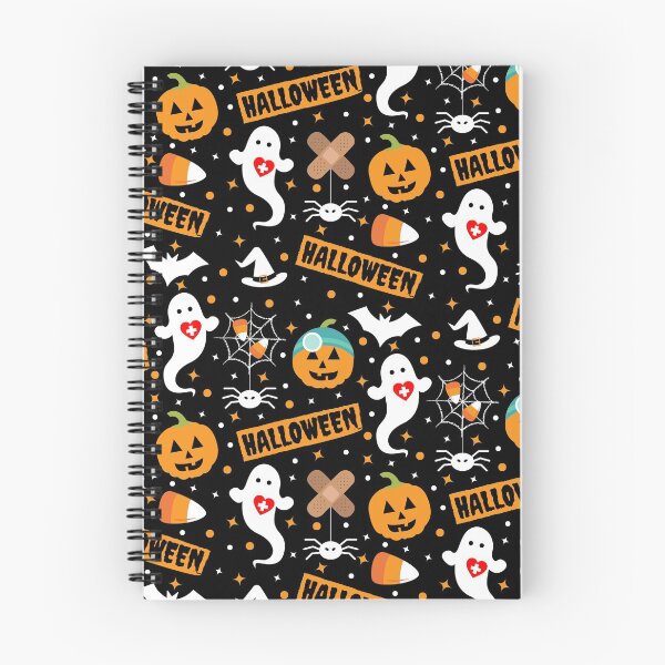 Item preview, Healthcare Halloween Friends Collage Pattern designed and sold by The-Gayborhood.