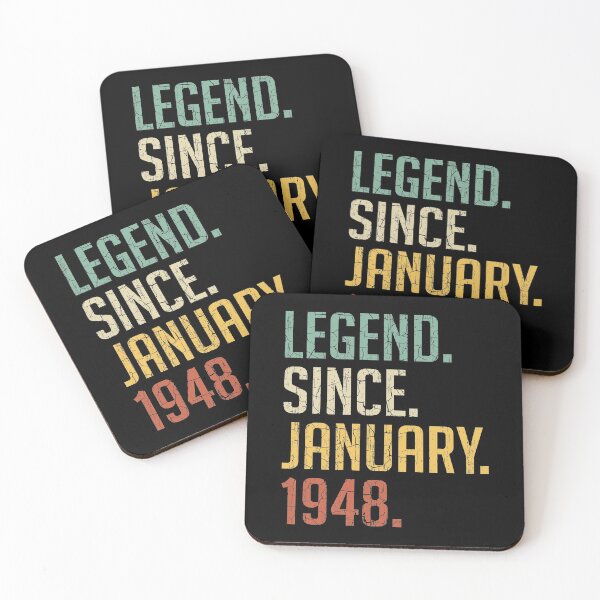 Item preview, Legend Since January 1948 73rd Birthday Gift 73 Years Old Vintage January 1948 designed and sold by Takatv.