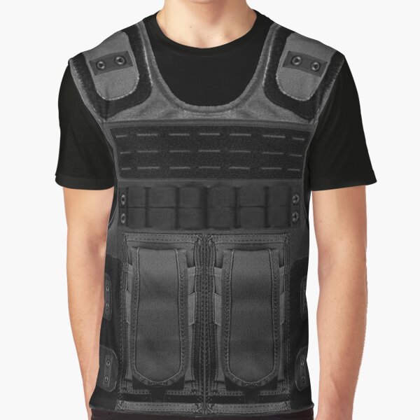 BULLETPROOF VEST GRAPHIC PULLOVER HOODIE - Privacy Protection Group