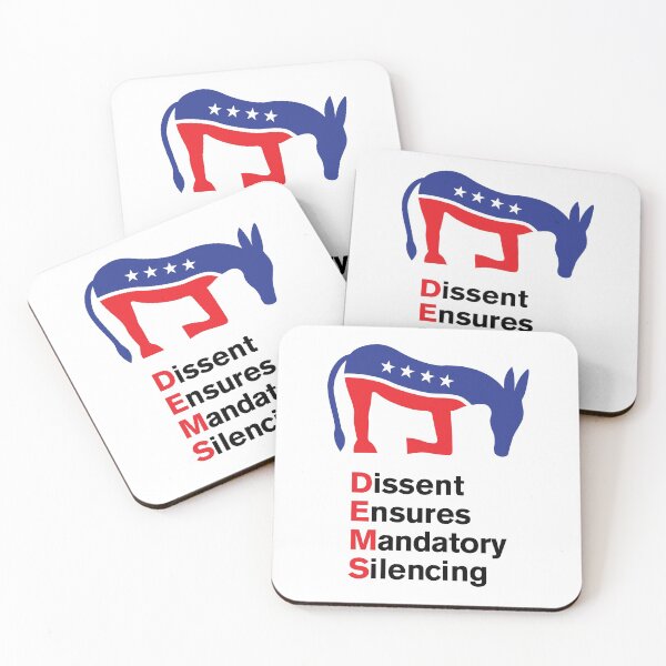 Item preview, Democrats cancel anyone who disagrees. designed and sold by redbruhl.