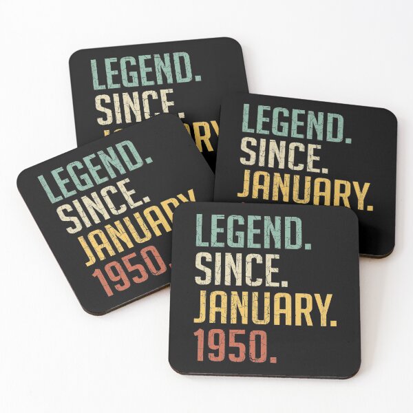 Item preview, Legend Since January 1950 71st Birthday Gift 71 Years Old Vintage January 1950 designed and sold by Takatv.
