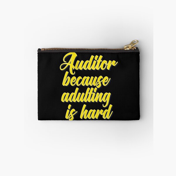 Item preview, Auditor Because Adulting Is Hard designed and sold by ProjectX23.