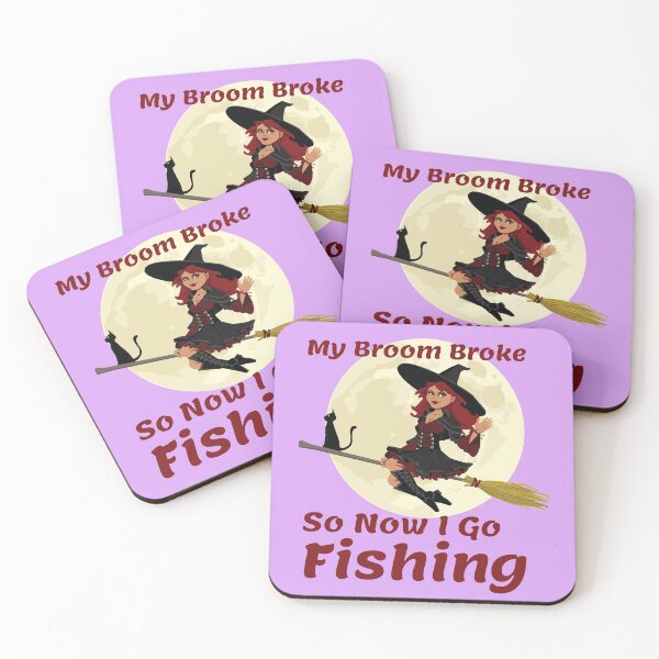 Item preview, My Broom Broke so now i go fishing designed and sold by amrmab.