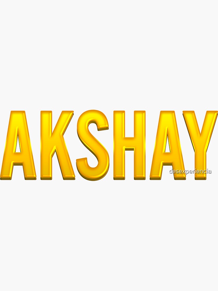 Akshya Name Logo Akshya Popular Indian Stock Vector (Royalty Free)  1480666460 | Shutterstock
