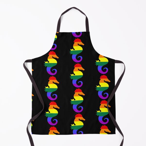 Item preview, Rainbow Seahorse Rainbow Pride By Bent Sentiments LGBT gay lesbian interest  designed and sold by bentsentiments.