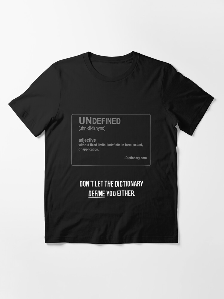 Alternate view of UNdefined Original Essential T-Shirt