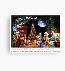 Merry Sci Fi Christmas! Canvas Print