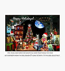 Merry Sci Fi Christmas! Photographic Print