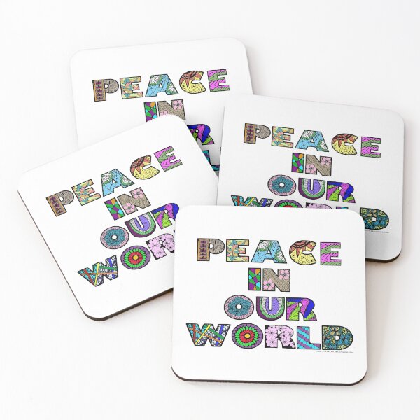 Item preview, Peace in Our World designed and sold by CrucialDesigns.