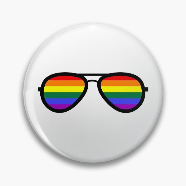 Item preview, Rainbow Gafas de sol Rainbow Pride By Bent Sentiments Interés de lesbianas gays LGBT designed and sold by bentsentiments.