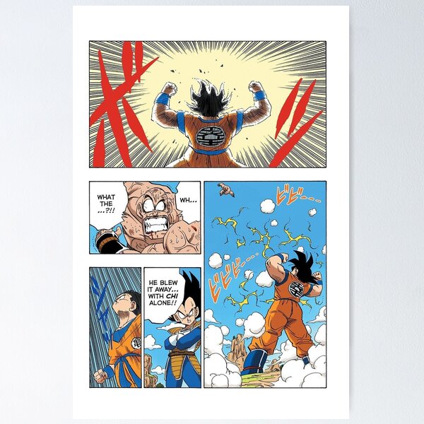 JUANMANUEL™ on X: Goku SSJ2 vs Majin Vegeta SSJ2. (Manga Full Color).   / X
