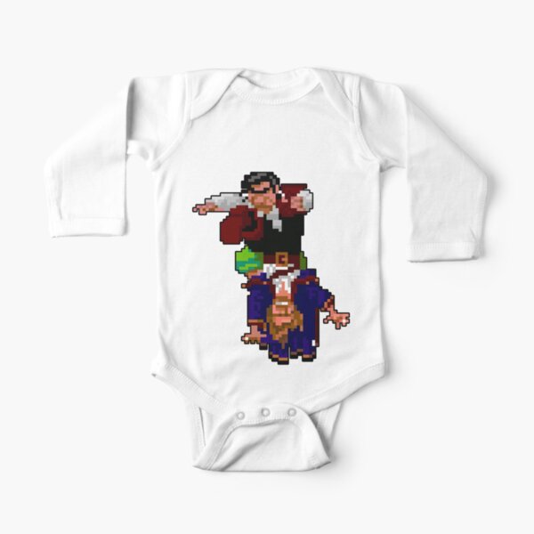 Guybrush Threepwood Monkey Island Baby One Piece By Haraldmdq Redbubble