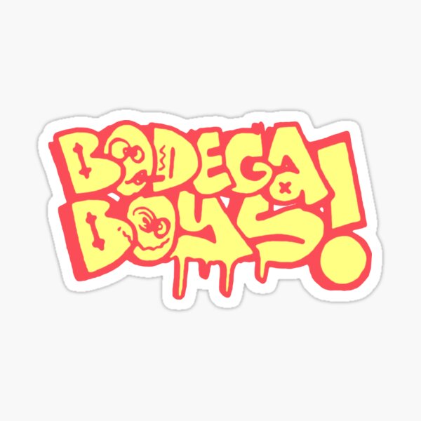 Bodega Boys Throwie Sticker