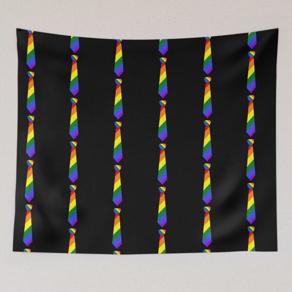 Item preview, Rainbow Tie Up Rainbow Pride By Bent Sentiments LGBT gay lesbian interest  designed and sold by bentsentiments.
