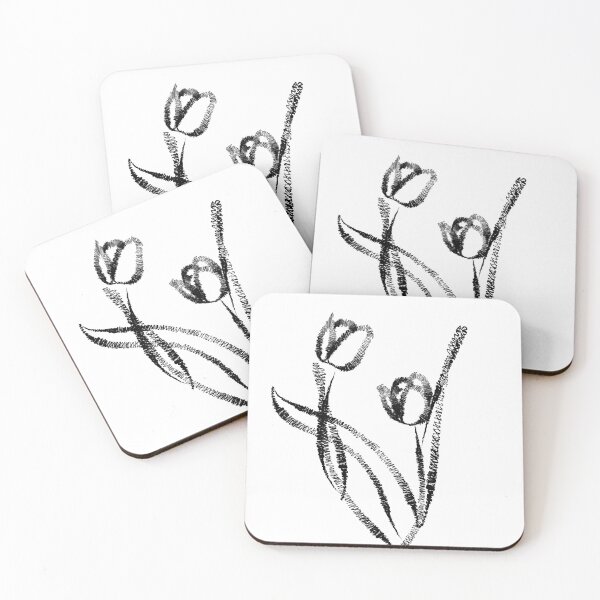 Item preview, Minimalist Tulips designed and sold by Gabrielle Freitas.