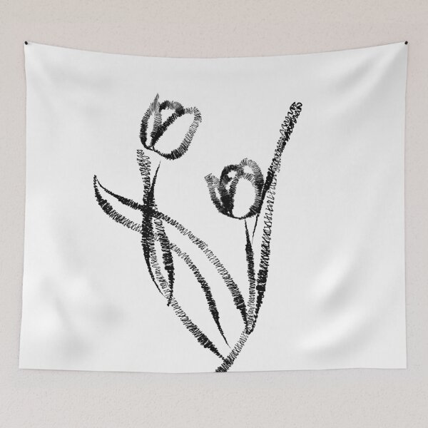 Item preview, Minimalist Tulips designed and sold by Gabrielle Freitas.