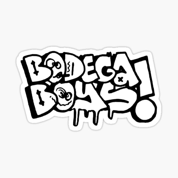 Bodega Boys Throwie 2 Sticker