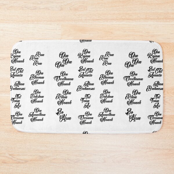 Item preview, Sanskrit Mantras KIT (black) designed and sold by didijuca.