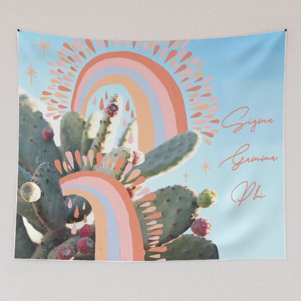 Item preview, Sigma gamma phi cactus rainbow sgphi thusa designed and sold by briellescozz.