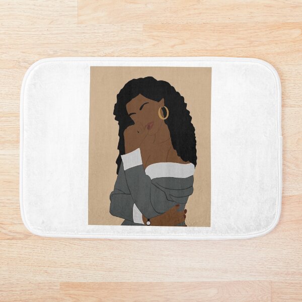 Item preview, Black woman wall art designed and sold by AnuKumariVerma.