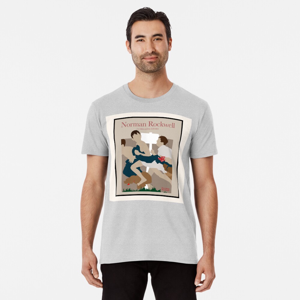 Norman Rockwell 1 | Premium T-Shirt