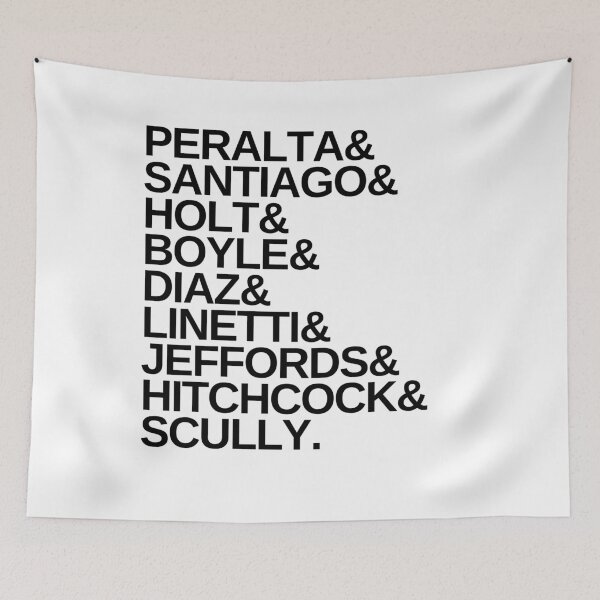 Item preview, Brooklyn 99 Lastnames  designed and sold by Brooklyn-99shop.