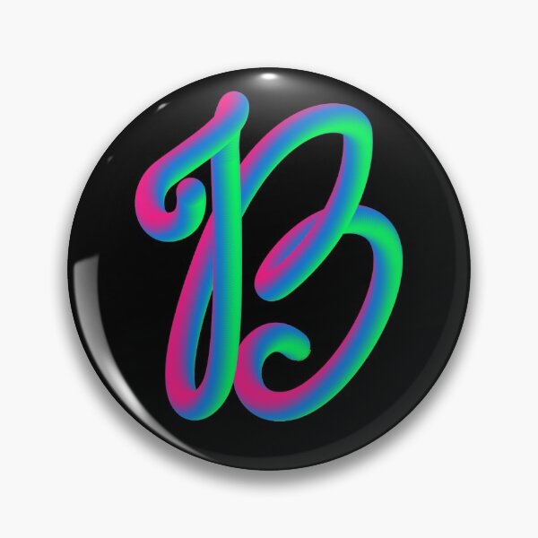 Item preview, Letter B Neon Multicolor designed and sold by Aethel84.