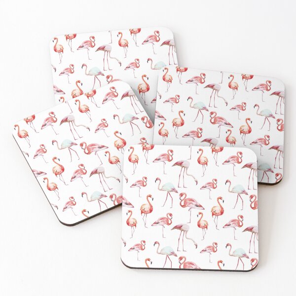 Item preview, Tropic Flamingos designed and sold by rasters-vectors.