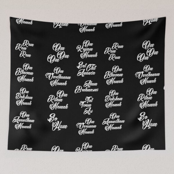 Item preview, Sanskrit Mantras KIT (white) designed and sold by didijuca.