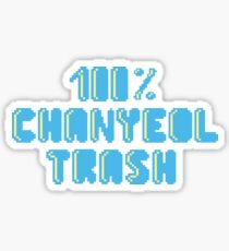 100% Chanyeol trash Sticker