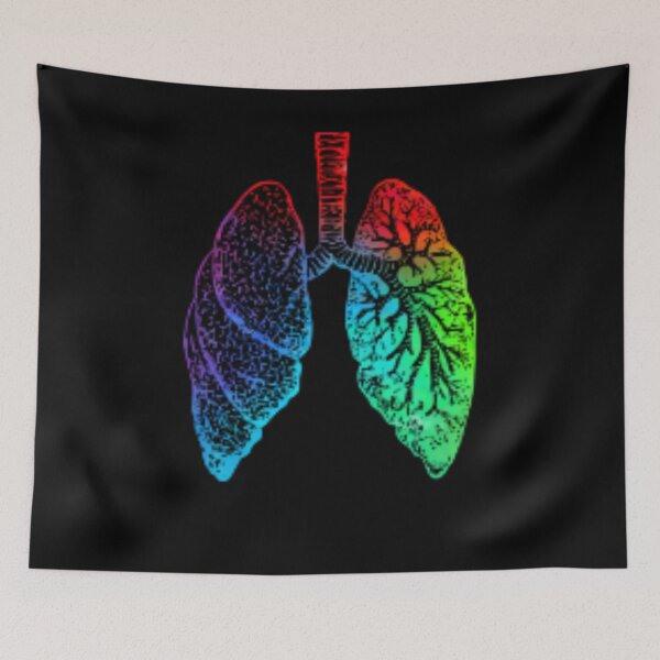 Item preview, Breathe - Multi Color Lungs Art Design Anatomy  designed and sold by NomYen ..