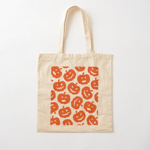 Funny Pumpkins Cotton Tote Bag