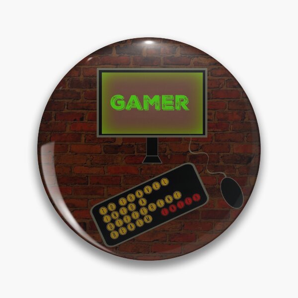 Item preview, pc gamer designed and sold by BlobbyLobby.