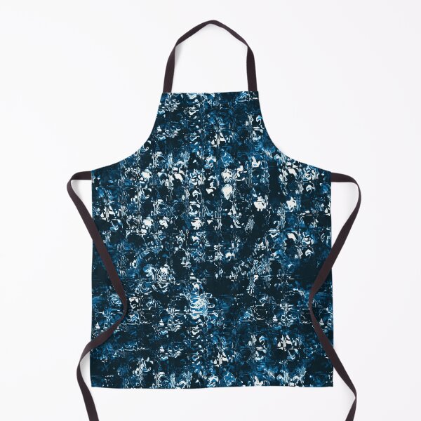 Item preview, Midnight Sky Look Paint Blotch Effect Blue White Scheme designed and sold by WOW TeesAndThings.