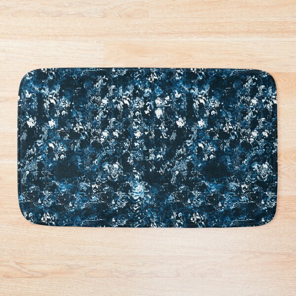 Item preview, Midnight Sky Look Paint Blotch Effect Blue White Scheme designed and sold by WOW TeesAndThings.