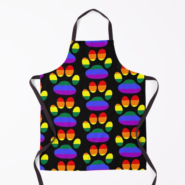 Item preview, Rainbow Paw Print Rainbow Pride By Bent Sentiments LGBT gay lesbian interest  designed and sold by bentsentiments.