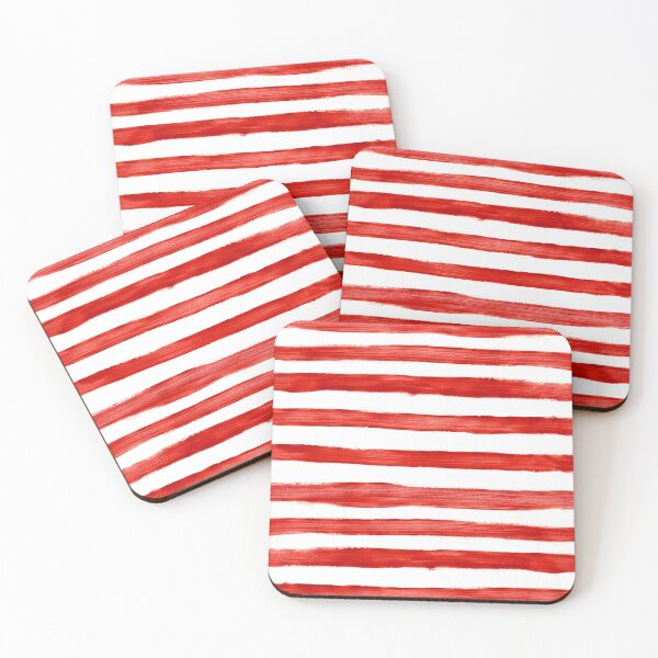 Item preview, Cherry Stripes designed and sold by rasters-vectors.