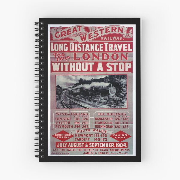 Item preview, London Long Distance Travel retro poster designed and sold by CorasPosters.