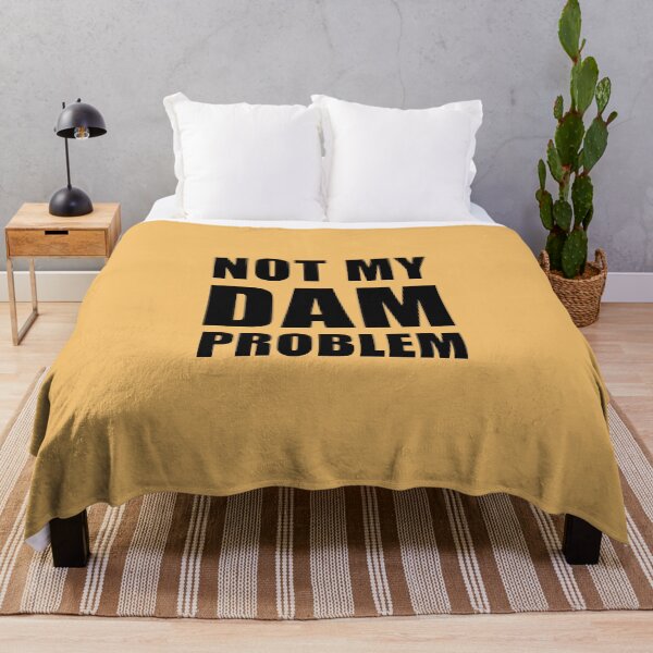 Item preview, NOT MY DAM PROBLEM. PJO percy jackson joke. Orange version designed and sold by MultiFandomFan.