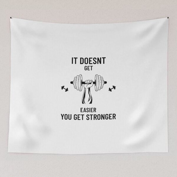 Item preview, It Doesnt Get Easier You Get Stronger designed and sold by TeckDesigns.