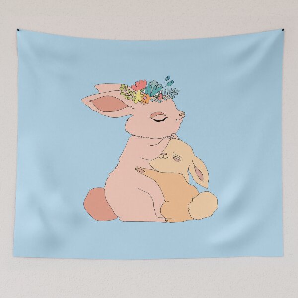 Item preview, Abrazando conejitos designed and sold by Emus.