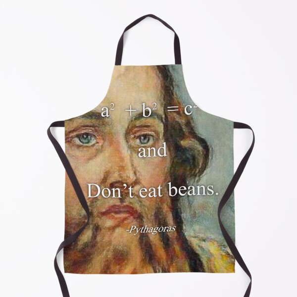 Item preview, Don’t Eat Beans Pythagoras Quote designed and sold by Floralife.