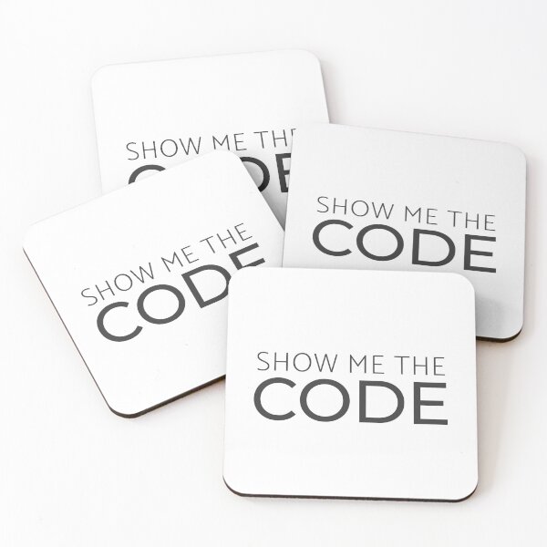 Item preview, Show Me The Code designed and sold by GraphitePen.