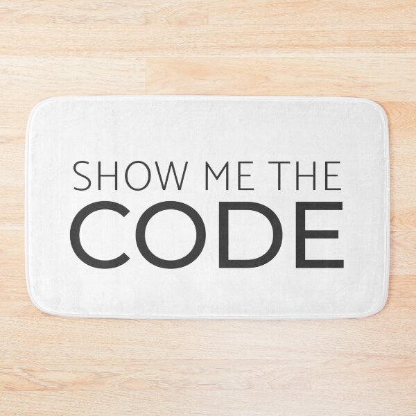 Item preview, Show Me The Code designed and sold by GraphitePen.