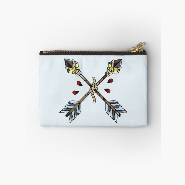 Item preview, Crossed Arrows Traditional Tattoo designed and sold by Tiffany Johnson.