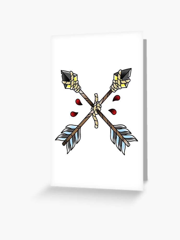 Crossed arrows, tattoo, tattoo art, tattoo design, tattoo ideas icon -  Download on Iconfinder
