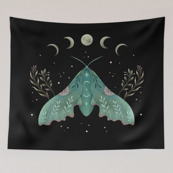 Item preview, Luna and Moth designed and sold by episodicDrawing.