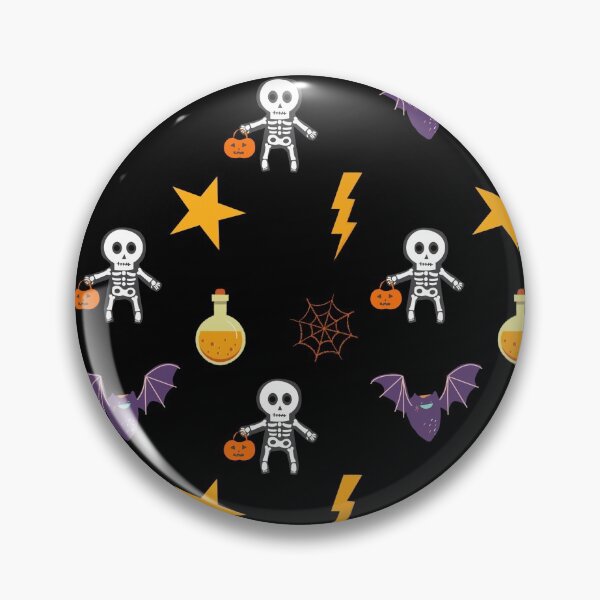 Item preview, SKELETON, COBWEB AND BAT SEAMLESS PATTERN FOR HALLOWEEN  designed and sold by gaCh438.